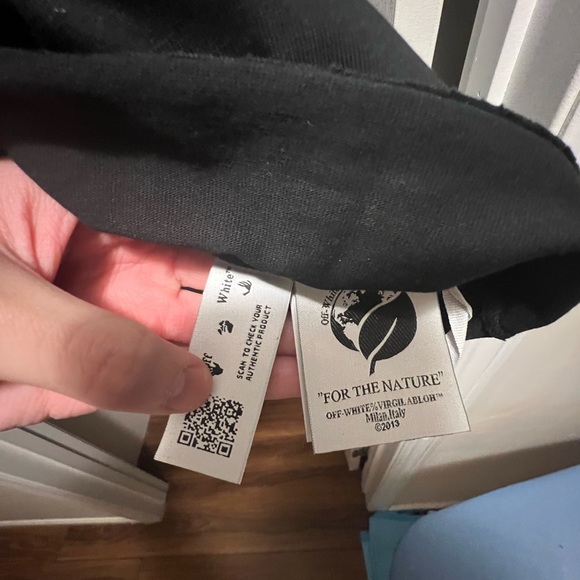 OFF-WHITE HAND ARROW T-SHIRT BLACK/WHITE Size - Medium - Picture 5 of 8